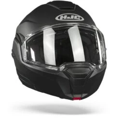 HJC I100 Dark Flat Black Modular Helmet -Hjc HJC I100 Flat Black.35
