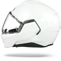 HJC I100 Dark White Modular Helmet -Hjc HJC I100 White.11