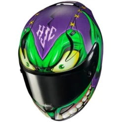 HJC RPHA 11 Pro Green Goblin Helmet -Hjc X001 D3