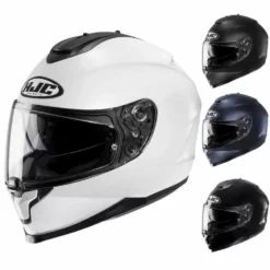 HJC C70 Solid Mens Motorcycle Helmets