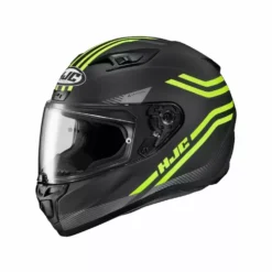 HJC I10/i10 Plus Strix Full-Face Mens MC-3HSF Black/Hi-Viz Helmet