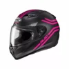 HJC I10/i10 Plus Strix Full-Face Mens MC-8SF Black/Purple Helmet