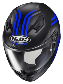 HJC I10 Strix Helmet -Hjc hj ci10 strix helmet black blue 2