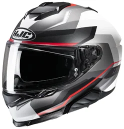 HJC I71 Nior Helmet -Hjc hj ci71 nior helmet white black hi viz yellow 2 scaled