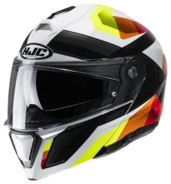 HJC I90 Lark Helmet -Hjc hj ci90 lark helmet white black 2