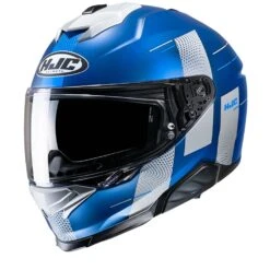 Hjc I71 Peka Blue Grey Mc2Sf Full Face Helmets