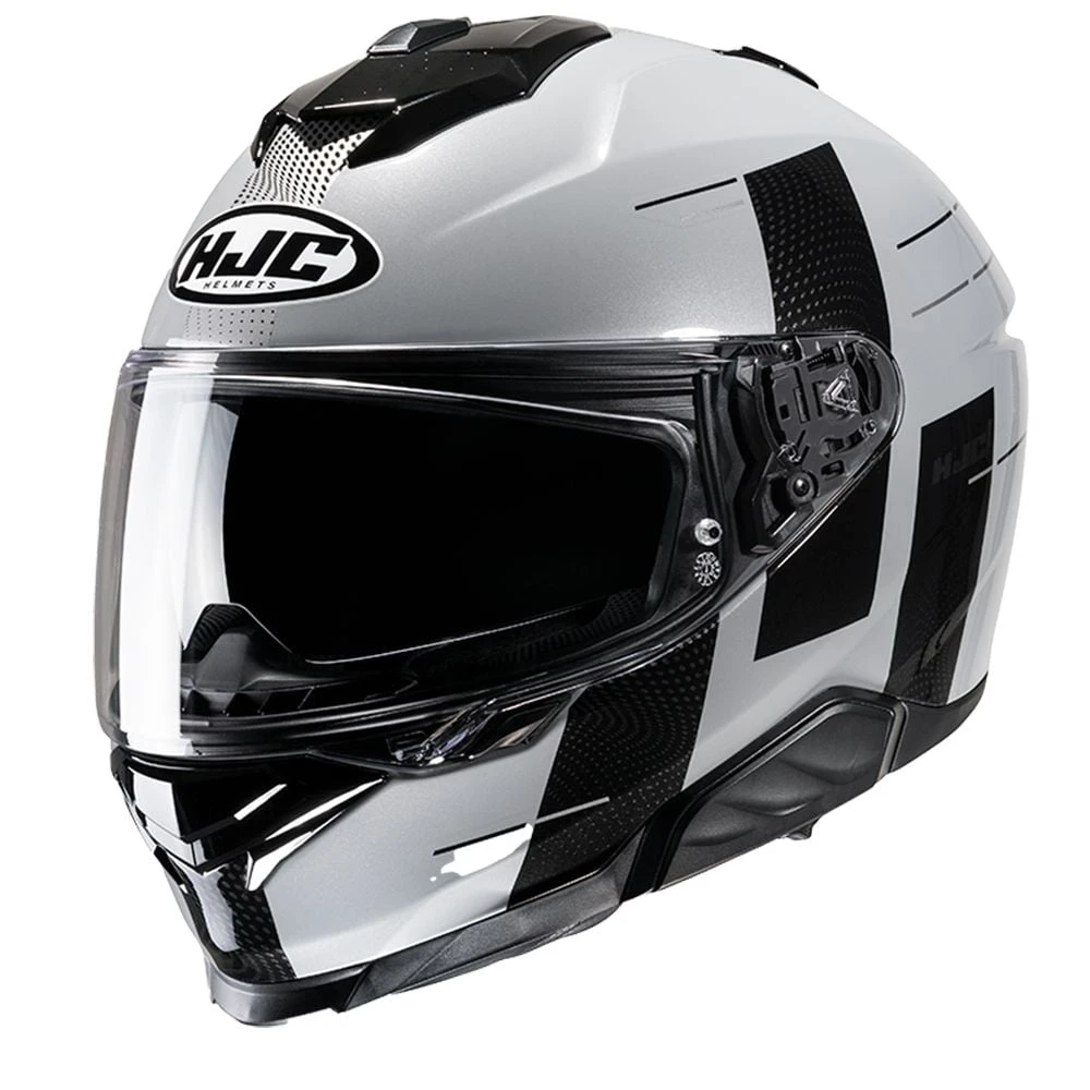 Hjc I71 Peka Grey Black Mc5 Full Face Helmets