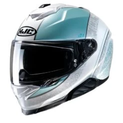 Hjc I71 Sera White Blue Mc2 Full Face Helmets
