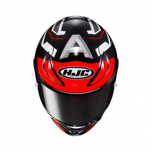 HJC RPHA 1 Arenas Replica Red Black Mc1 Full Face Helmet 3 HJC RPHA 1 Arenas Replica Red Black Mc1 Full Face Helmet - Image 3