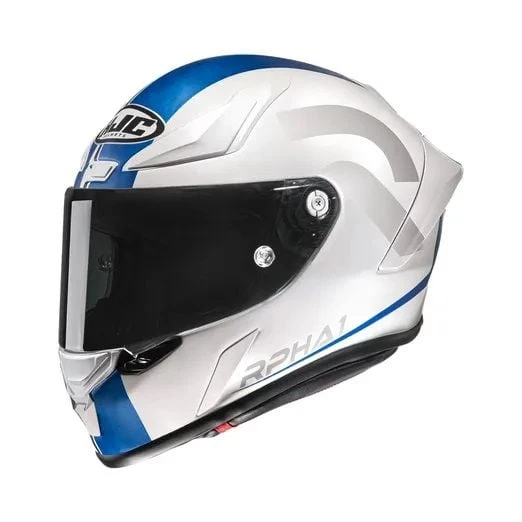HJC RPHA 1 Senin White Blue Mc2Sf Full Face Helmet 1 HJC RPHA 1 Senin White Blue Mc2Sf Full Face Helmet