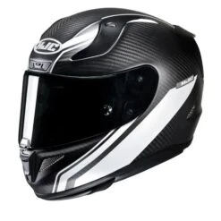 HJC RRPHA 11 Carbon Litt Black White Mc5Sf Full Face Helmets