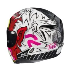 HJC RPHA 11 Two Face DC Comics White Red MC1SF Full Face Helmet 7 HJC RPHA 11 Two Face DC Comics White Red MC1SF Full Face Helmet -Hjc hjc rpha 11 two face dc comics white red mc1sf 4