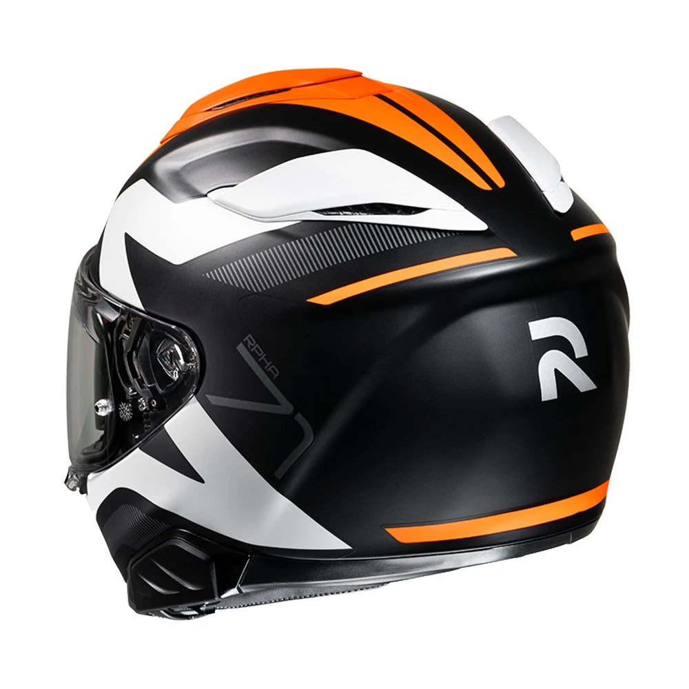 HJC RPHA 71 Pinna Black Orange MC7SF Full Face Helmet 4 HJC RPHA 71 Pinna Black Orange MC7SF Full Face Helmet - Image 4