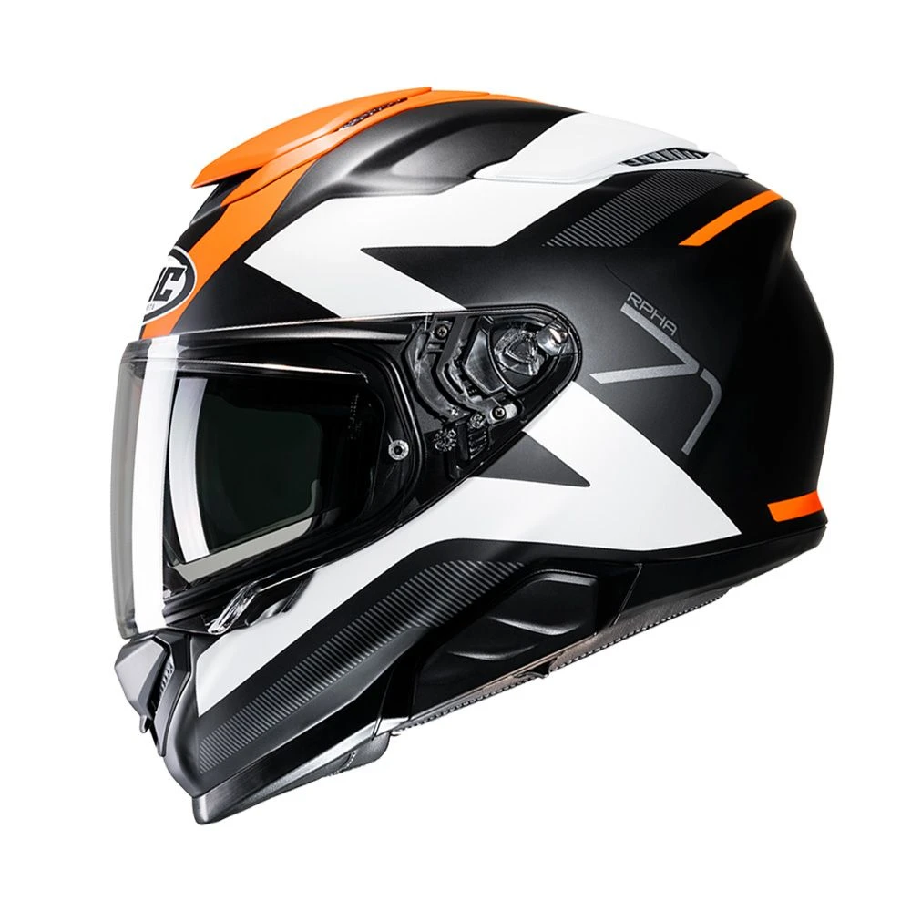 HJC RPHA 71 Pinna Black Orange MC7SF Full Face Helmet 2 HJC RPHA 71 Pinna Black Orange MC7SF Full Face Helmet - Image 2