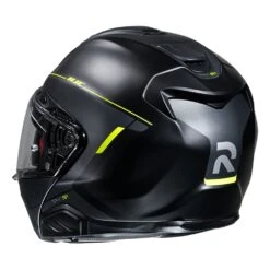 Hjc RPHA 91 Combust Black Yellow MC3HSF Modular Helmet -Hjc hjc rpha 91 combust black yellow mc3hsf modular helmets 2