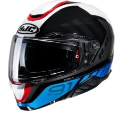 HJC RPHA 91 Rafino Black Blue Mc21 Modular Helmets