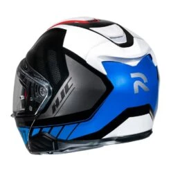 HJC RPHA 91 Rafino Black Blue Mc21 Modular Helmets -Hjc hjc rpha 91 rafino black blue mc21 modular helmets 2