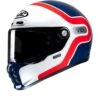 HJC V10 Grape White Red Mc21 Full Face Helmet