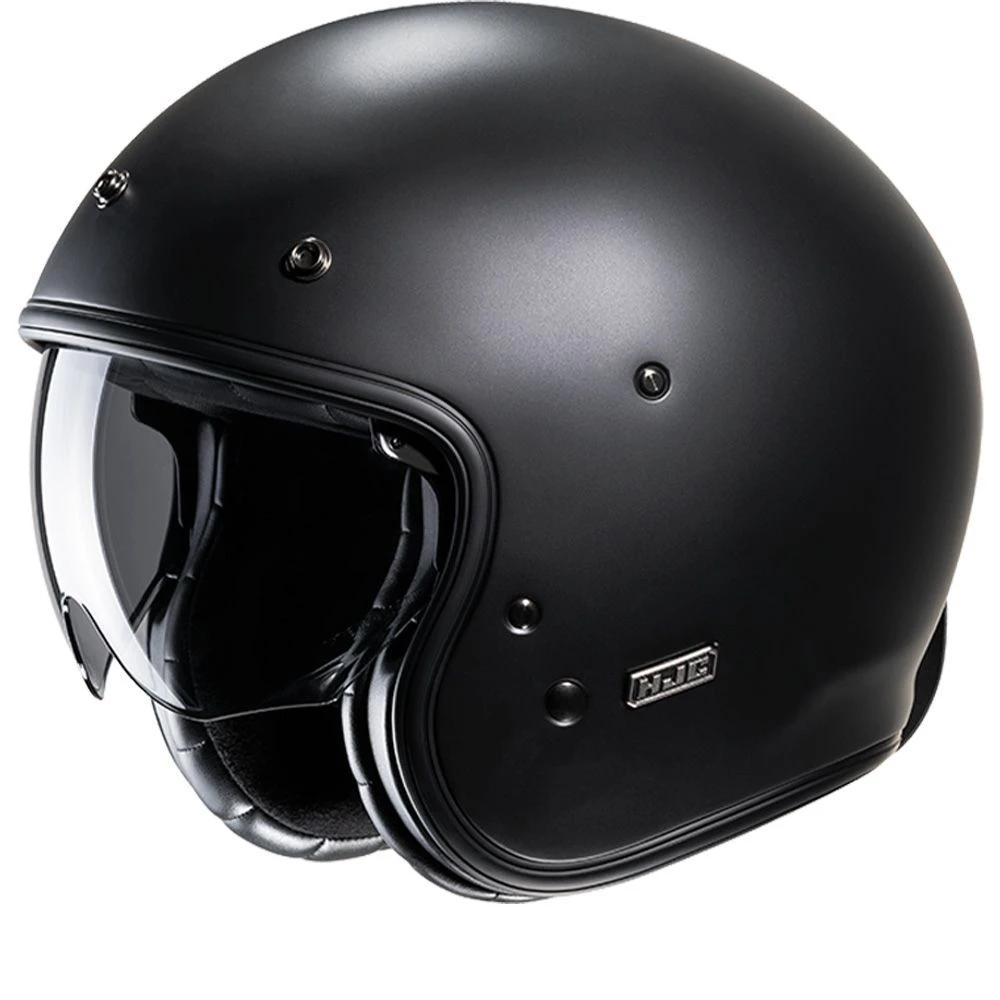 Hjc V31 Flat Black Semi Flat Black Open Face Helmet 1 Hjc V31 Flat Black Semi Flat Black Open Face Helmet