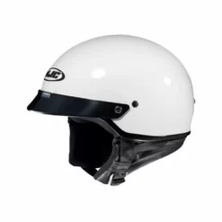 HJC CS-2N Solid Mens Motorcycle Half Helmet -Hjc hjc cs 2n solid mens motorcycle half helmet white