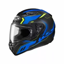 HJC I10/i10 Plus Robust Full-Face Mens MC-2SF Black/ Blue/Hi-Viz Helmet