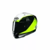 HJC Rpha 11 Pro Texen Full Face Mens MC-3H Hi-Viz/White Helmet
