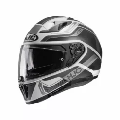 HJC I70 Lonex Full Face Mens MC-5SF Dk Gray/ White/Gray Helmet