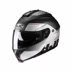 HJC C91/C91 Plus Prod Modular Mens MC-5SF White/Black Helmet
