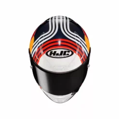 HJC Rpha 1N Red Bull Austin GP Full Face Mens MC-21SF Black/White/Red/Yellow Helmet