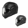 HJC I100 Mens Motorcycle Semi-Flat Modular Helmet