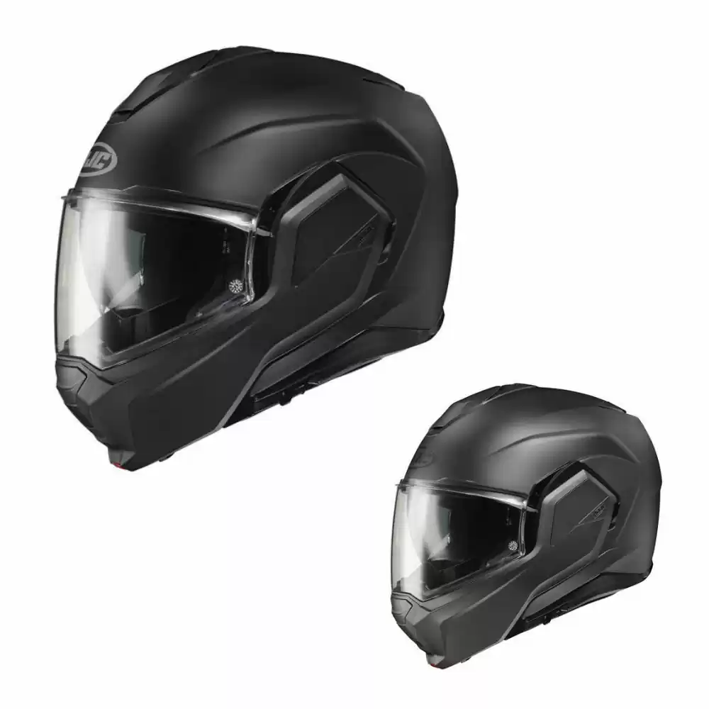 HJC I100 Mens Motorcycle Semi-Flat Modular Helmet 1 HJC I100 Mens Motorcycle Semi-Flat Modular Helmet