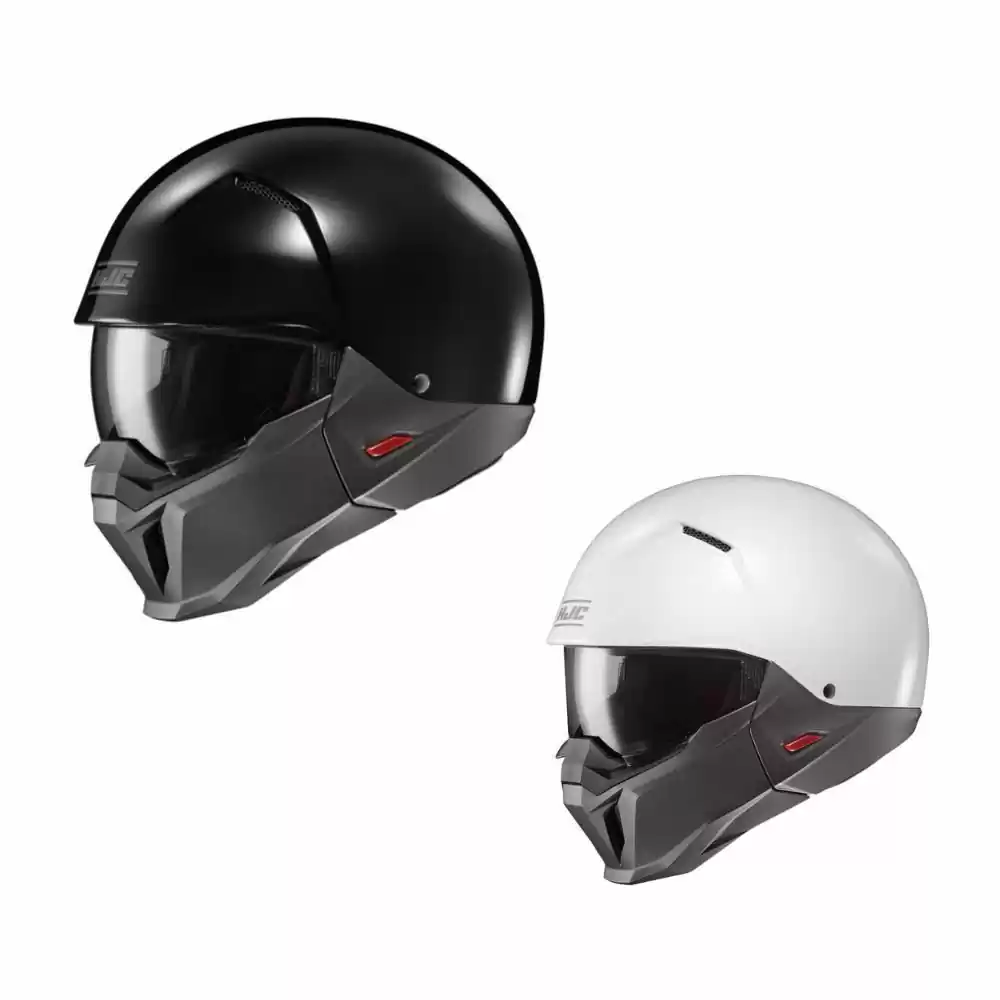 HJC I20 Solid Mens Motorcycle Open-face Helmet 1 HJC I20 Solid Mens Motorcycle Open-face Helmet
