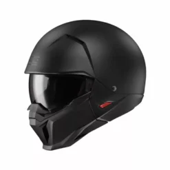 HJC I20 Semi-Flat Mens Motorcycle Open-face Black Helmet