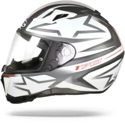 HJC I70 Cravia MC10SF White Grey Red Full Face Helmet -Hjc hjc i70 cravia white.10 1