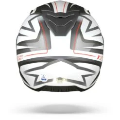 HJC I70 Cravia MC10SF White Grey Red Full Face Helmet -Hjc hjc i70 cravia white.19 1