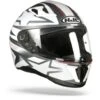 HJC I70 Cravia MC10SF White Grey Red Full Face Helmet