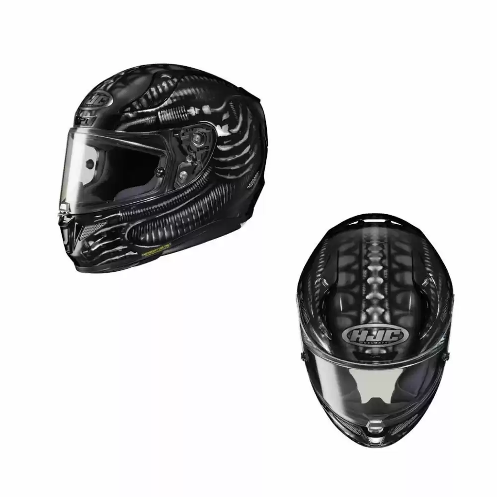 HJC Rpha 11 Pro Aliens MC-5 Mens Motorcycle Helmet 1 HJC Rpha 11 Pro Aliens MC-5 Mens Motorcycle Helmet