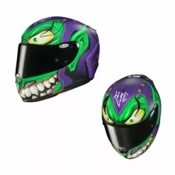 HJC Rpha 11 Pro Green Goblin Full Face MC-48SF Motorcycle Helmet