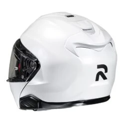 Hjc Rpha 91 White Pearl White Modular Helmets -Hjc hjc rpha 91 white pearl white modular helmet 2