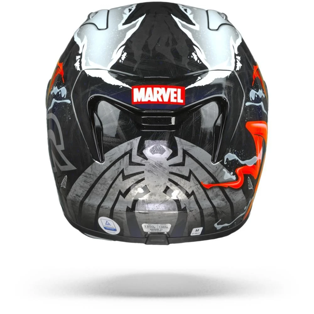 HJC RPHA 11 Venom 2 Marvel MC1 Black Red White Full Face Helmet 4 HJC RPHA 11 Venom 2 Marvel MC1 Black Red White Full Face Helmet - Image 4