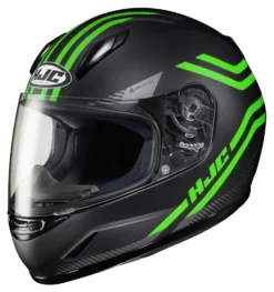 HJC Youth CL-Y Strix Helmet -Hjc hjccly strix youth helmet black green