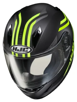 HJC Youth CL-Y Strix Helmet -Hjc hjccly strix youth helmet black hi viz 2