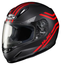 HJC Youth CL-Y Strix Helmet -Hjc hjccly strix youth helmet black red