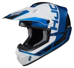 HJC CS-MX 2 Creed Helmet -Hjc hjccsmx2 creed helmet white black blue