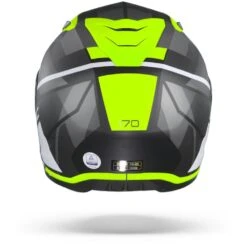 HJC I70 Elim MC4HSF Black Yellow Full Face Helmet -Hjc hjci70elimmc4hsf.19