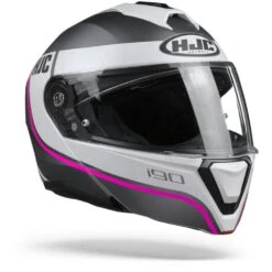 HJC I90 Davan Pink Modular Helmet -Hjc hjci90davanmc8sf.33 1