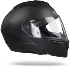 HJC I90 Solid Black Matt Modular Helmet 10 HJC I90 Solid Black Matt Modular Helmet -Hjc hjci90semiflatblack.29 1