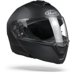 HJC I90 Solid Black Matt Modular Helmet 11 HJC I90 Solid Black Matt Modular Helmet -Hjc hjci90semiflatblack.33 1