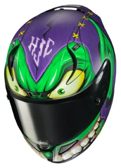 HJC RPHA 11 Pro Green Goblin Helmet -Hjc hjcrpha11 pro green goblin helmet green purple 1