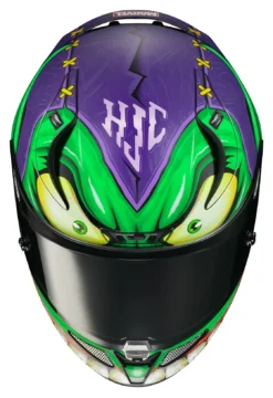 HJC RPHA 11 Pro Green Goblin Helmet -Hjc hjcrpha11 pro green goblin helmet green purple 2
